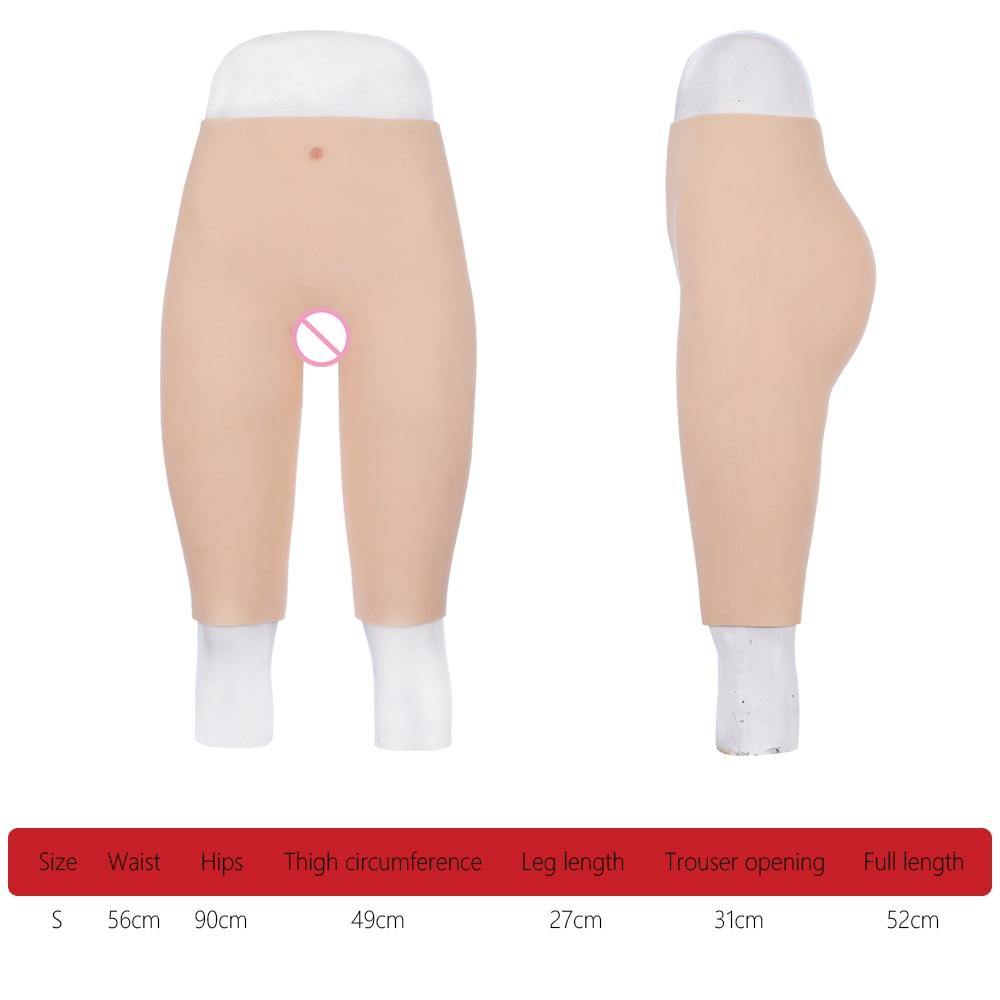 Ultimate Transformation Set β Liquid Silicone Breasts with Built-In Vagina Panties