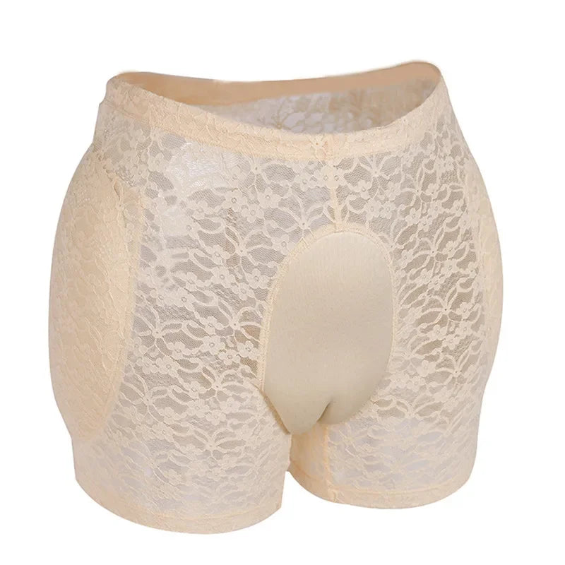 Ultimate Tuck Gaff Panties for Crossdressers – 2 Styles, Lace & Smooth Control (Black or Beige)