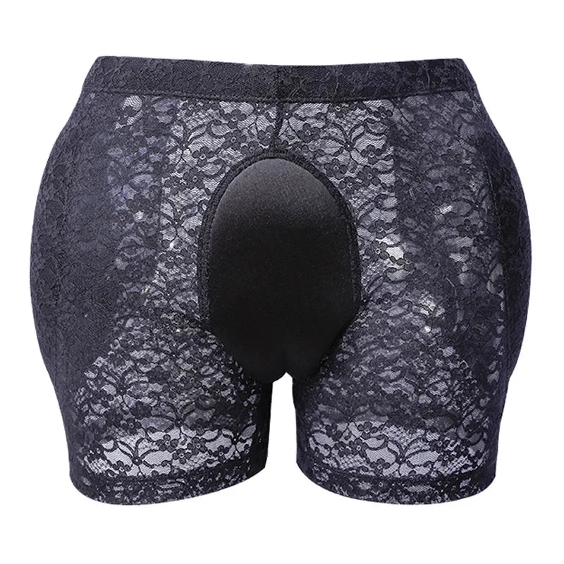 Ultimate Tuck Gaff Panties for Crossdressers – 2 Styles, Lace & Smooth Control (Black or Beige)