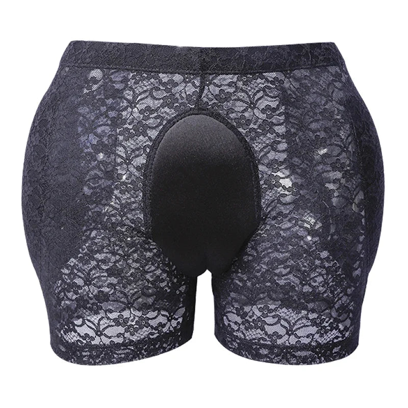 Ultimate Tuck Gaff Panties for Crossdressers – 2 Styles, Lace & Smooth Control (Black or Beige)