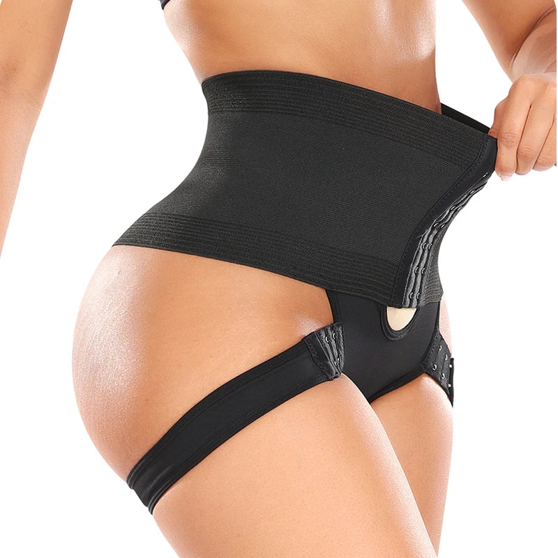 Cuff Tummy Trainer with Butt Lifter | 2-in-1 Tummy Control Shapewear for Crossdressers | Invisible & Seamless