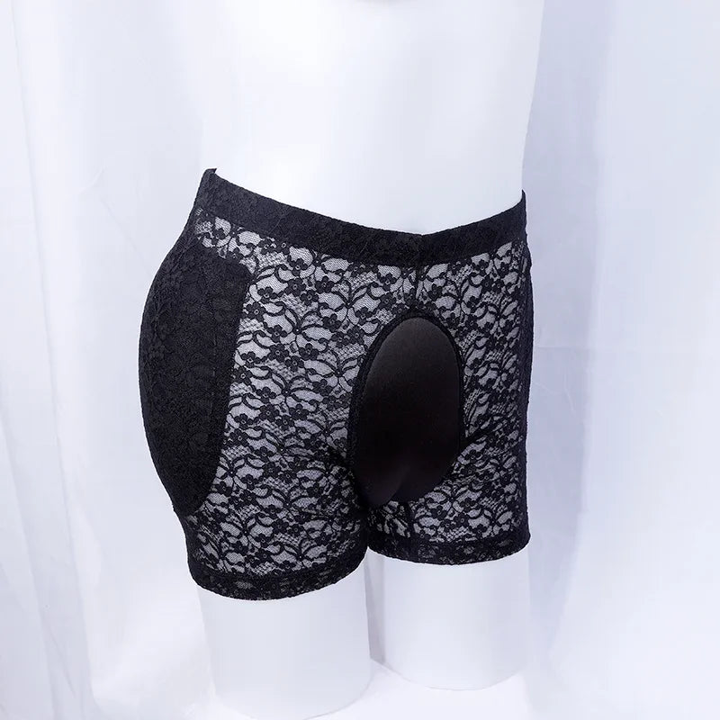 Ultimate Tuck Gaff Panties for Crossdressers – 2 Styles, Lace & Smooth Control (Black or Beige)