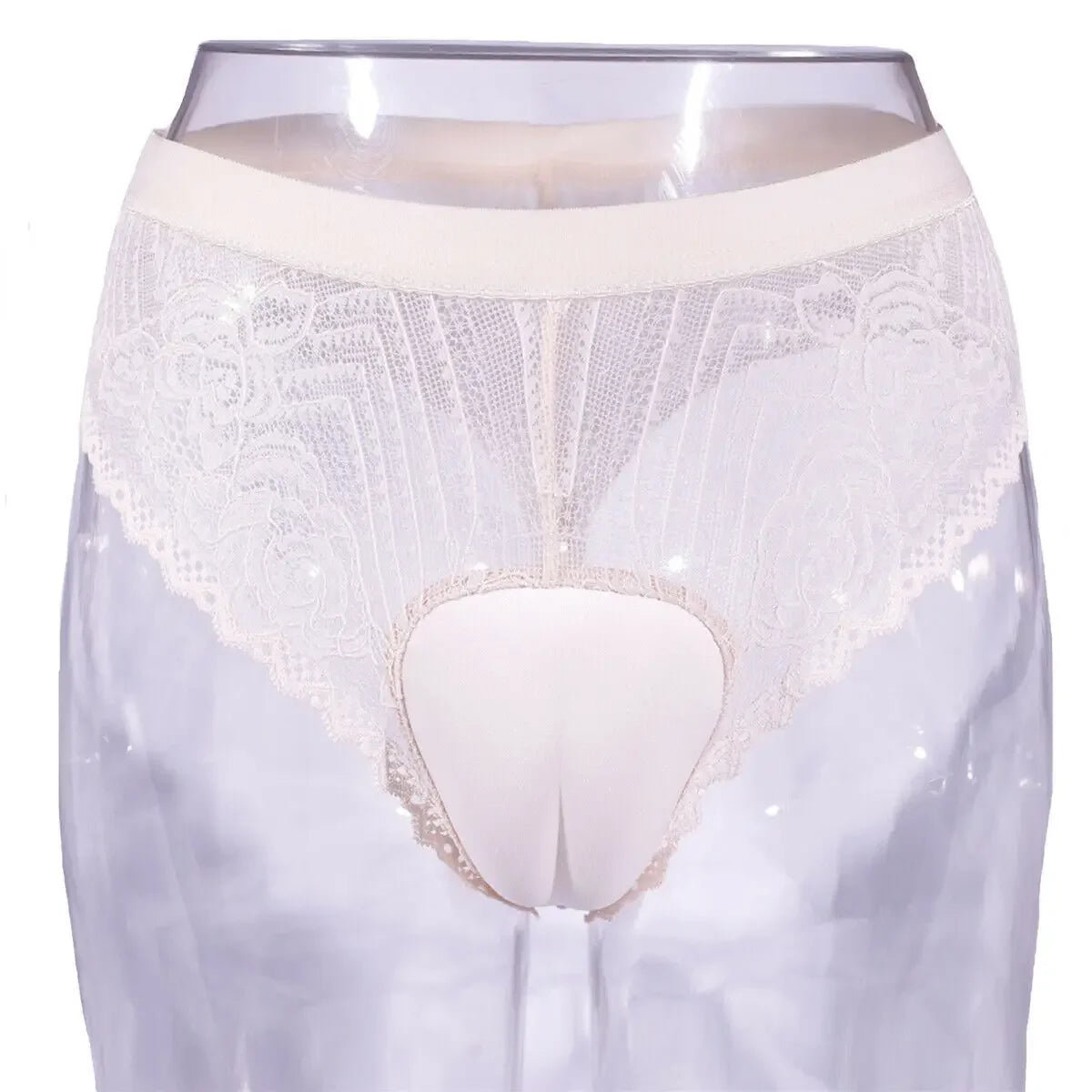 Ultimate Tuck Gaff Panties for Crossdressers – 2 Styles, Lace & Smooth Control (Black or Beige)