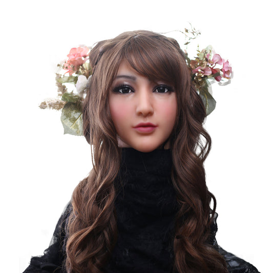 Claire beauty face mask with makeup