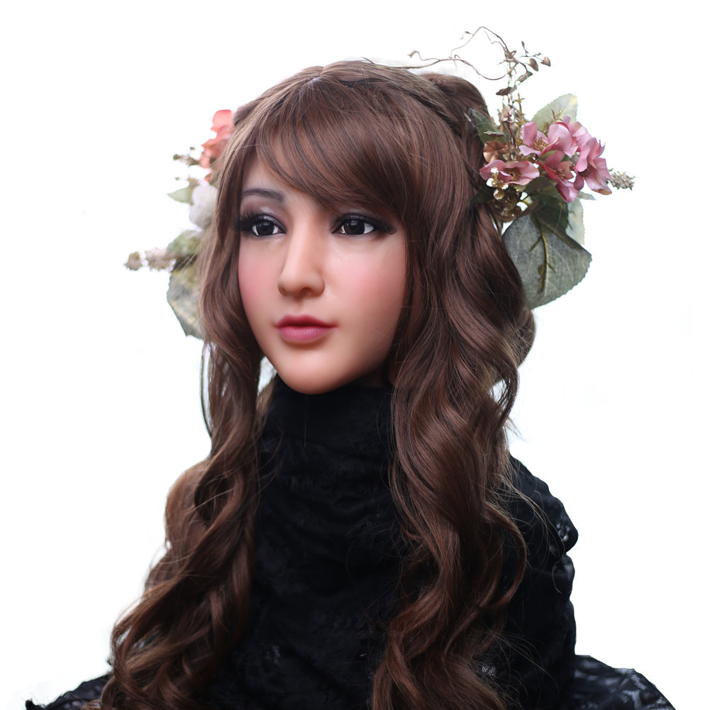 Claire beauty face mask with makeup