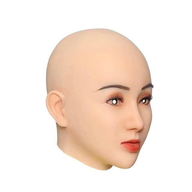 Angela Silicone Female Head Mask 1G For Crossdressing