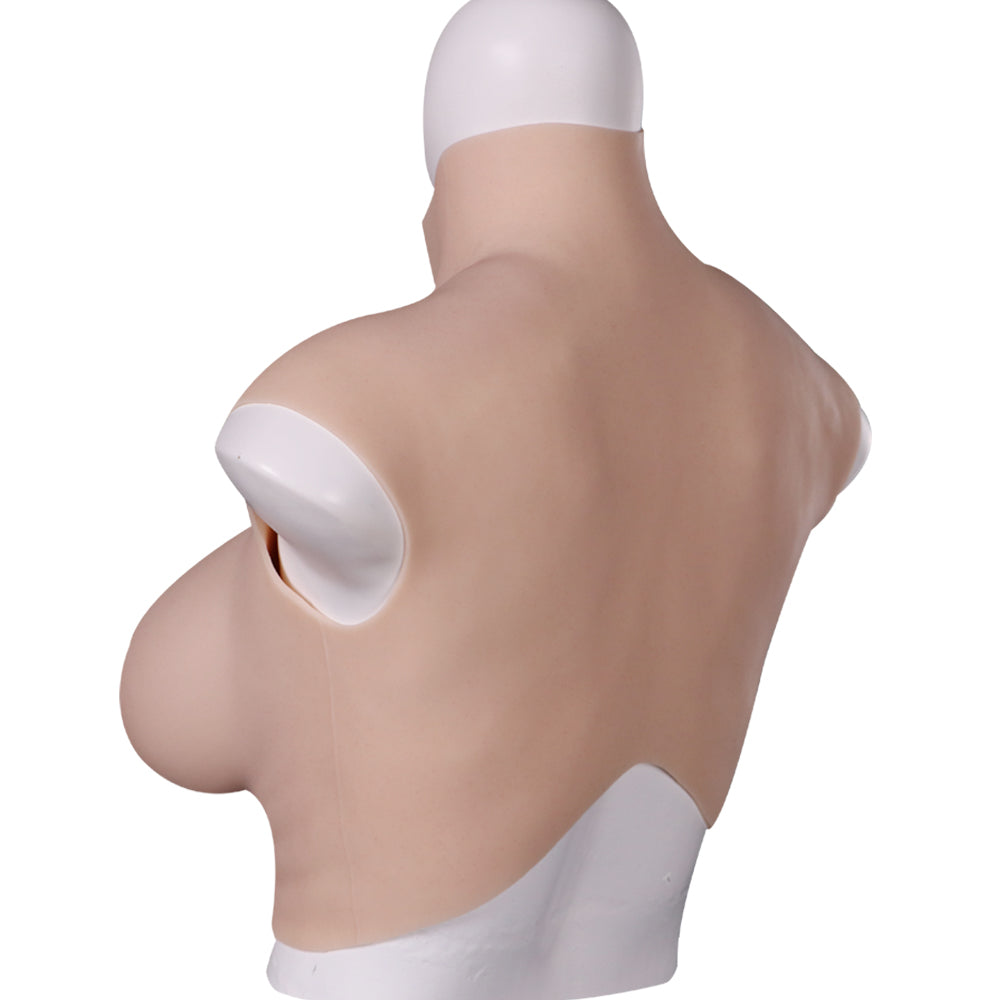7th Generation No-Oil Silicone Fake boobs Floating-Point Design For Transvestite