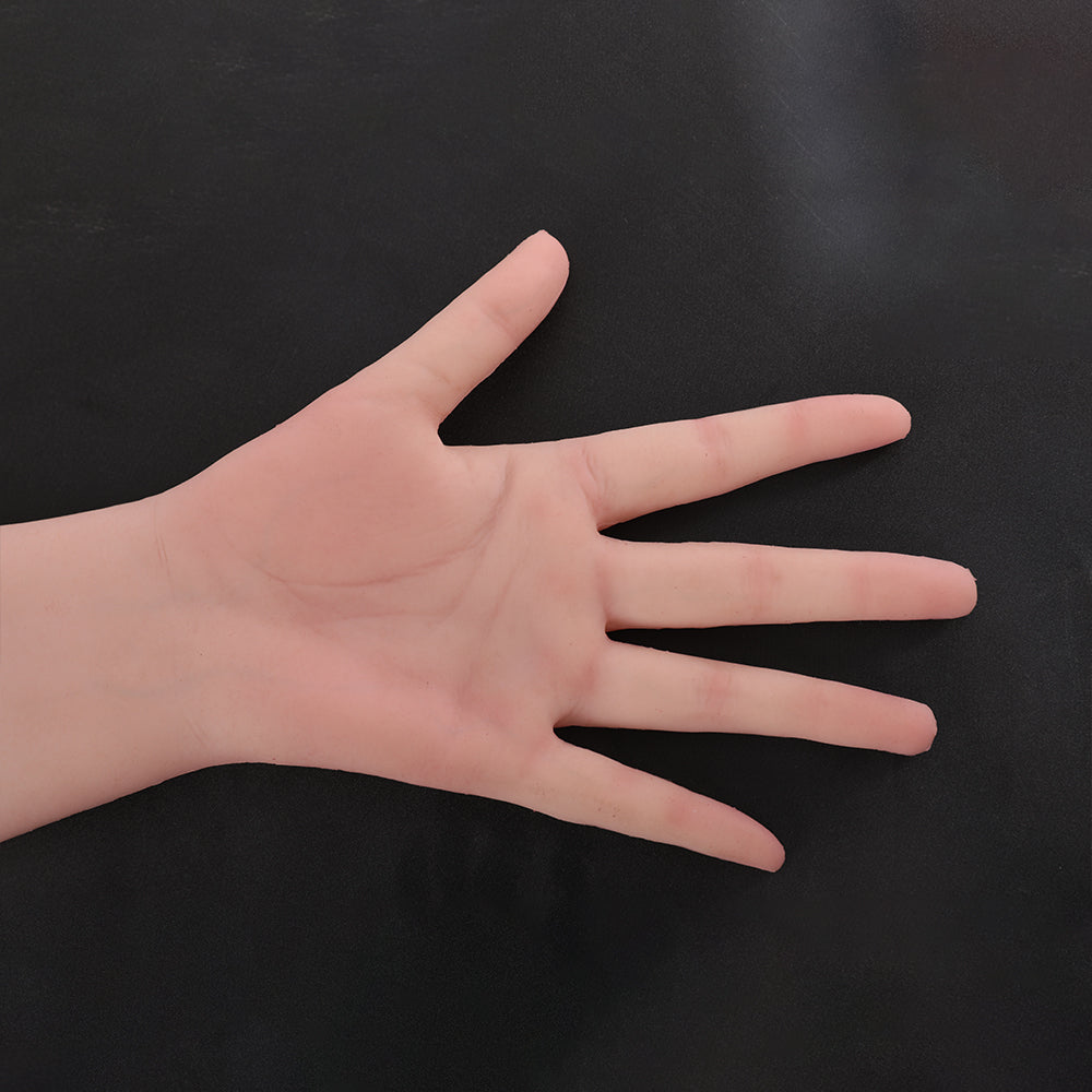 65cm Realistic Female Silicone Gloves With Veins For Cosplay