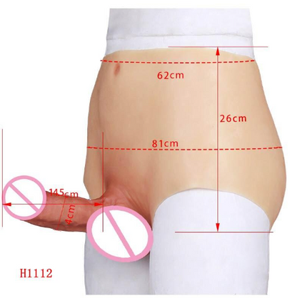 4th generation Silicone Dildos Pants For Men Male Super Realistic Flexible Penis Adult Toys Anal Plug G Spot Dildo Shorts