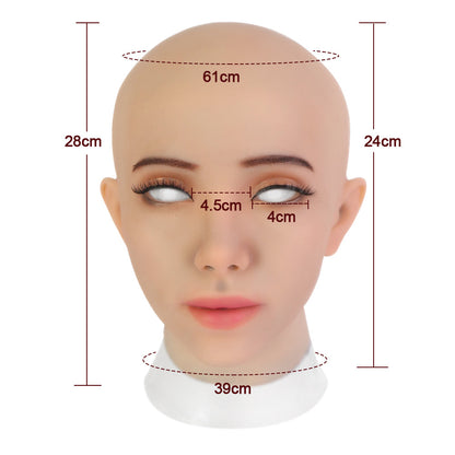Silicone Keith Beauty Mask – Full Feminine Fantasy, Face First