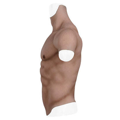 Yuewen Silicone Muscle Suit With Bloodshot For Cosplay
