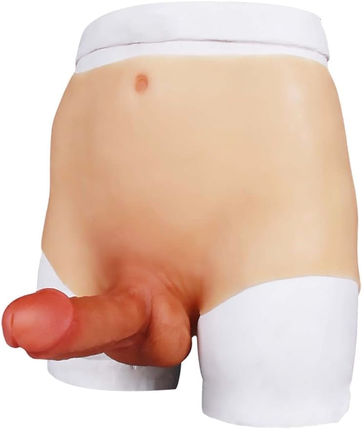 4th generation Silicone Dildos Pants For Men Male Super Realistic Flexible Penis Adult Toys Anal Plug G Spot Dildo Shorts