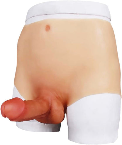 4th generation Silicone Dildos Pants For Men Male Super Realistic Flexible Penis Adult Toys Anal Plug G Spot Dildo Shorts