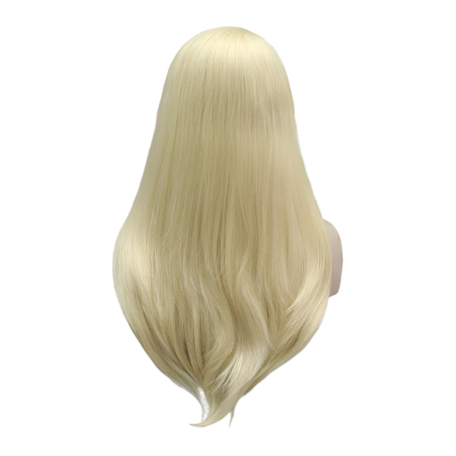 Blonde Lace Long Synthetic Lace Front Crossdressing Wig