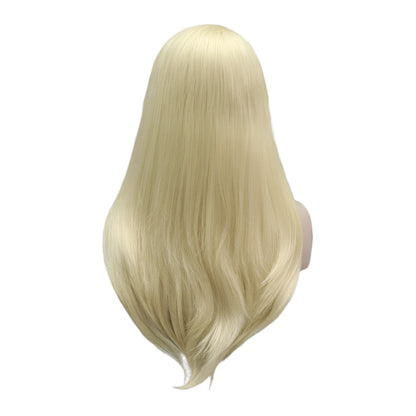 Blonde Lace Long Synthetic Lace Front Crossdressing Wig