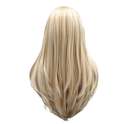 Blonde Synthetic Lace Front Crossdressing Wig