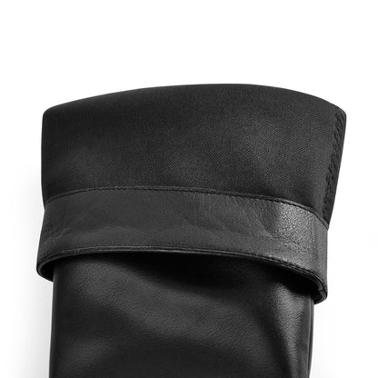 Platform High Heel Zipper Knee High Crossdressing Boots