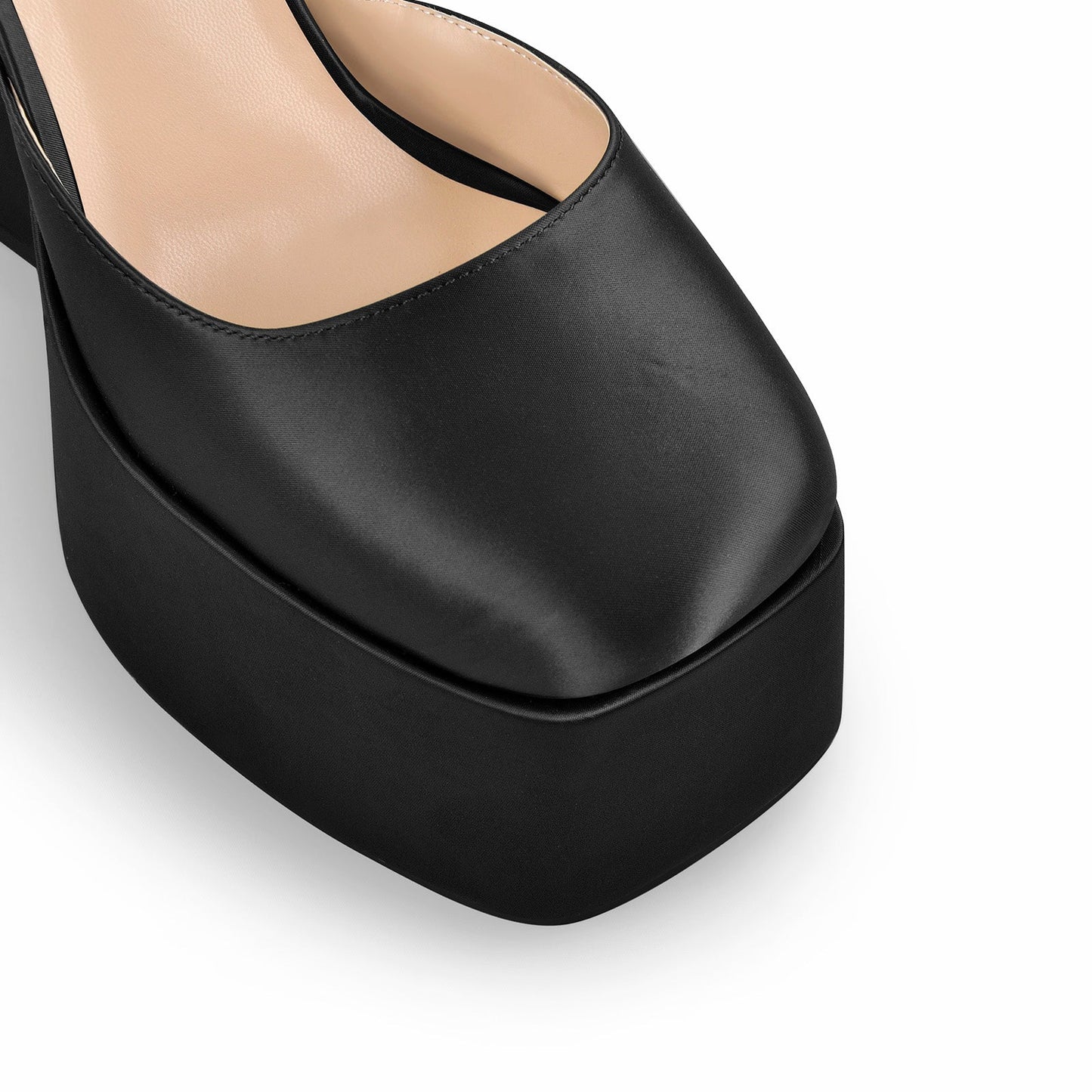 Ankle Strap Platform Chunky High Heel Crossdressing Pumps