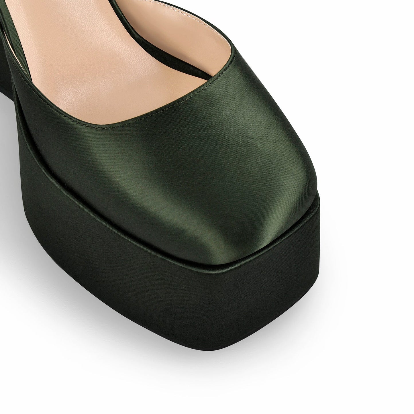 Ankle Strap Platform Chunky High Heel Crossdressing Pumps