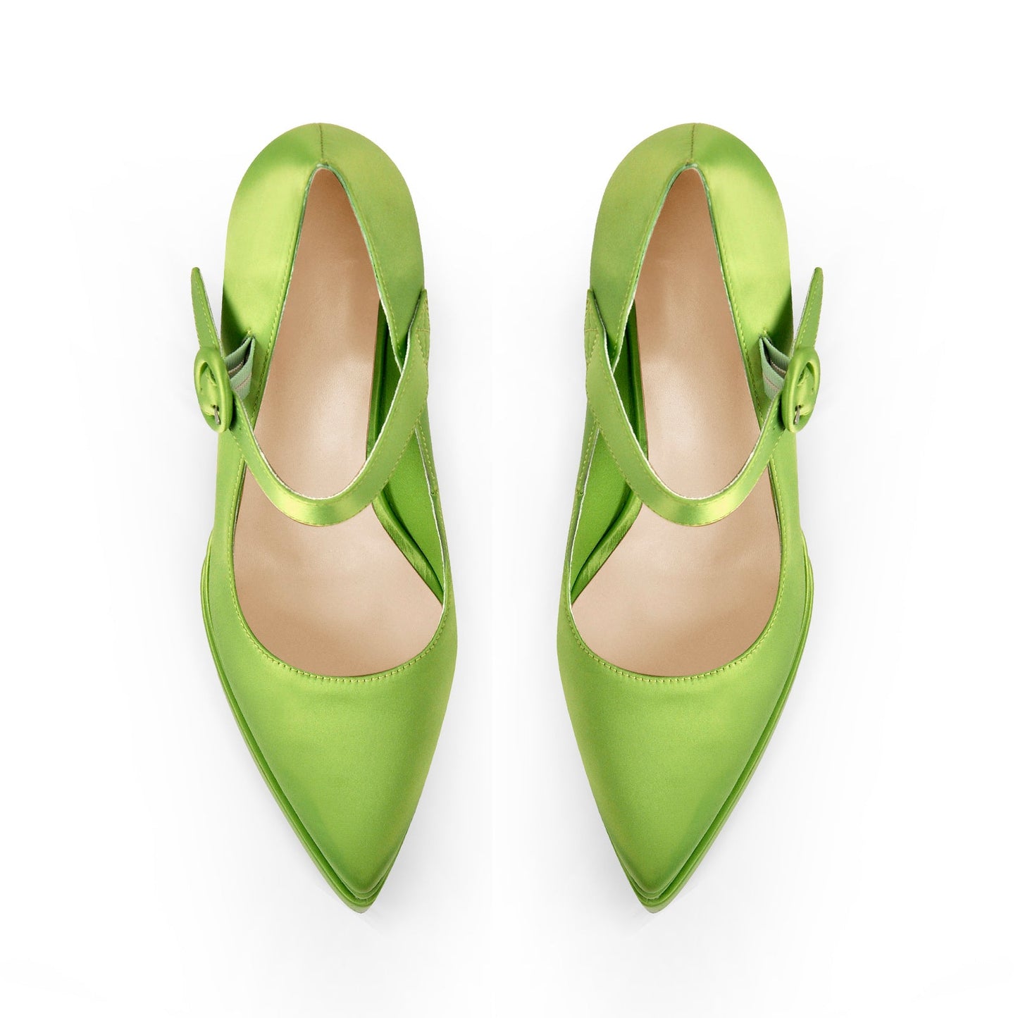 Ankle Strap Chunky Platform Mary Jane Crossdressing Pumps