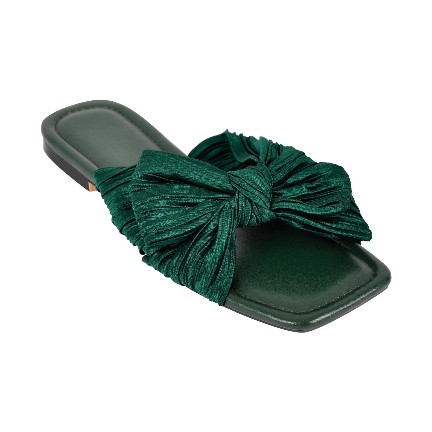 Flat Slip On Sliders Bow Sandals Crossdressing Flats