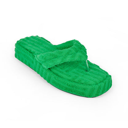 Platform Flip Flops Flat Crossdressing Sandals