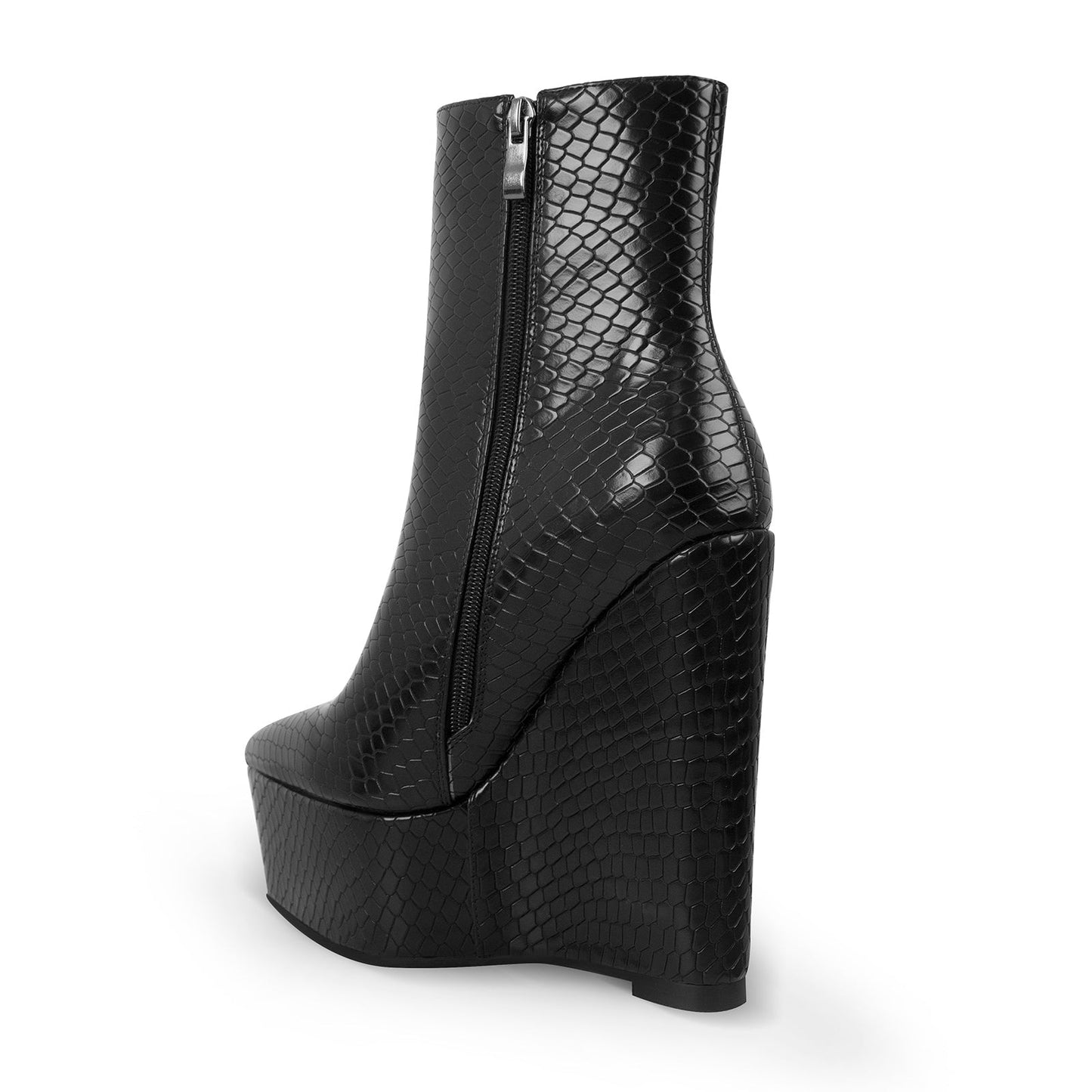 Platform Wedge High Heel Crossdressing Ankle Boots