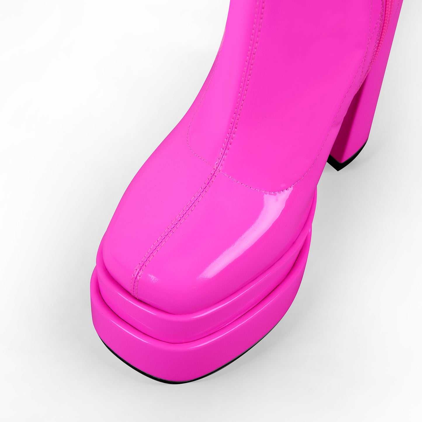 Platform Chunky High Heel Thigh Crossdressing Boots