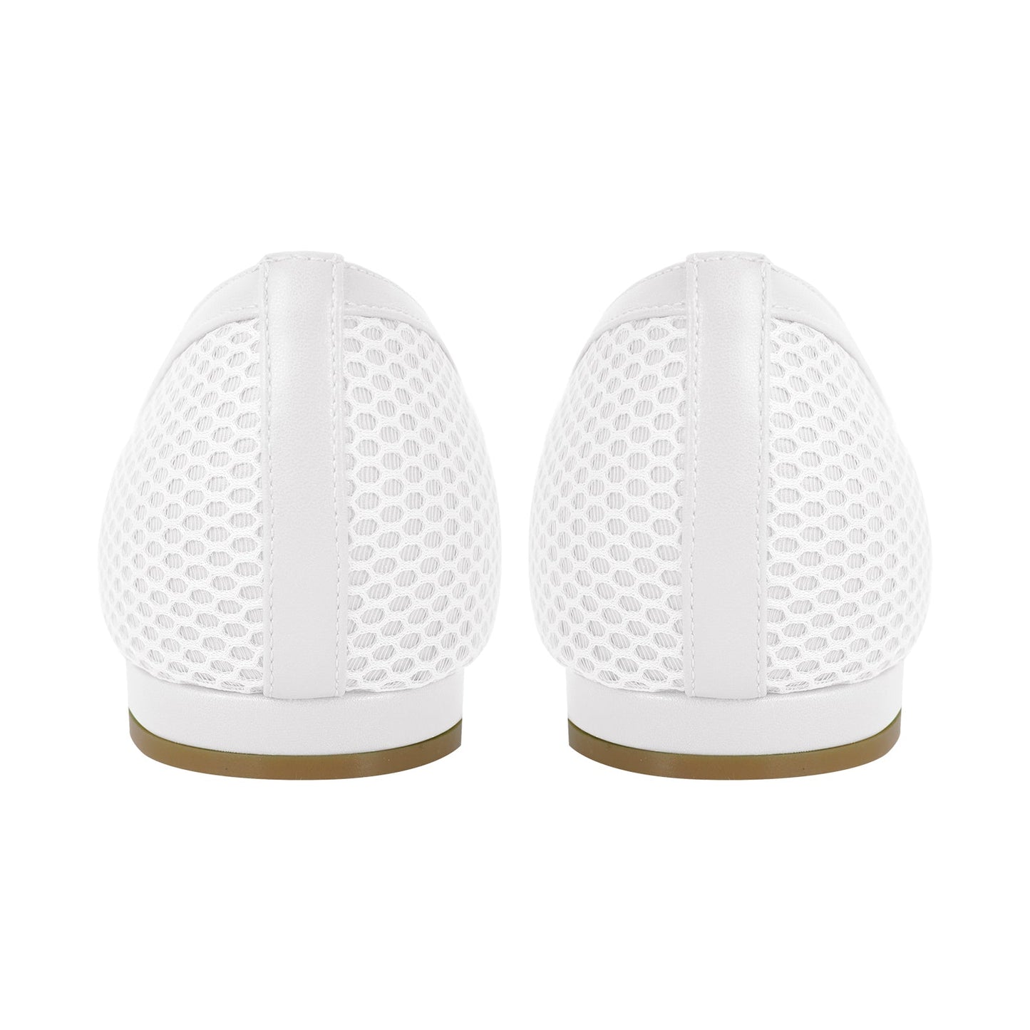 Square Toe Slip-on Hollow Daily Crossdressing Flats