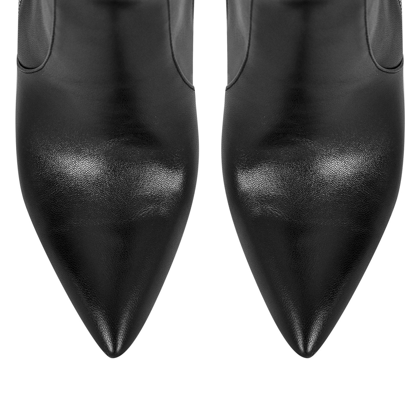Pointed Toe Zipper Over The Knee Crossdressing Stilettos Boots