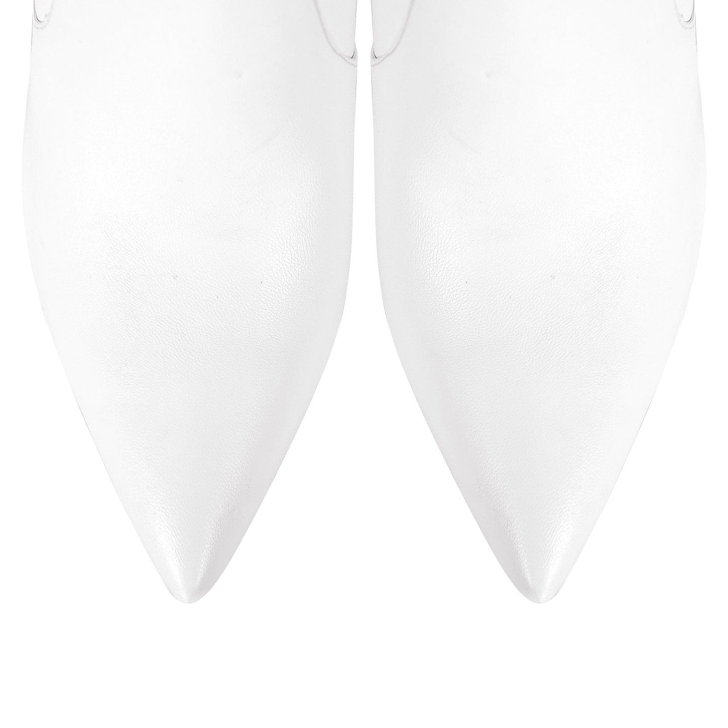 Pointed Toe Zipper Over The Knee Crossdressing Stilettos Boots