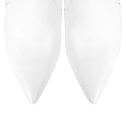 Pointed Toe Zipper Over The Knee Crossdressing Stilettos Boots