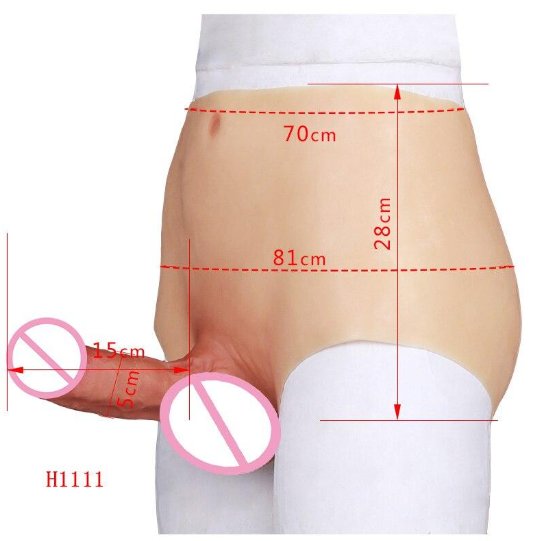 4th generation Silicone Dildos Pants For Men Male Super Realistic Flexible Penis Adult Toys Anal Plug G Spot Dildo Shorts