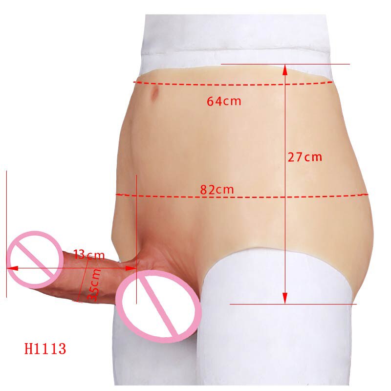 4th generation Silicone Dildos Pants For Men Male Super Realistic Flexible Penis Adult Toys Anal Plug G Spot Dildo Shorts