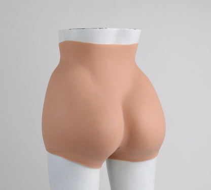 Bottom cutout plump crotch lift buttocks silicone pants