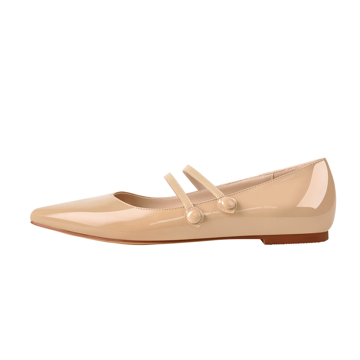 Mary Jane Double Strap Retro Crossdressing Flats