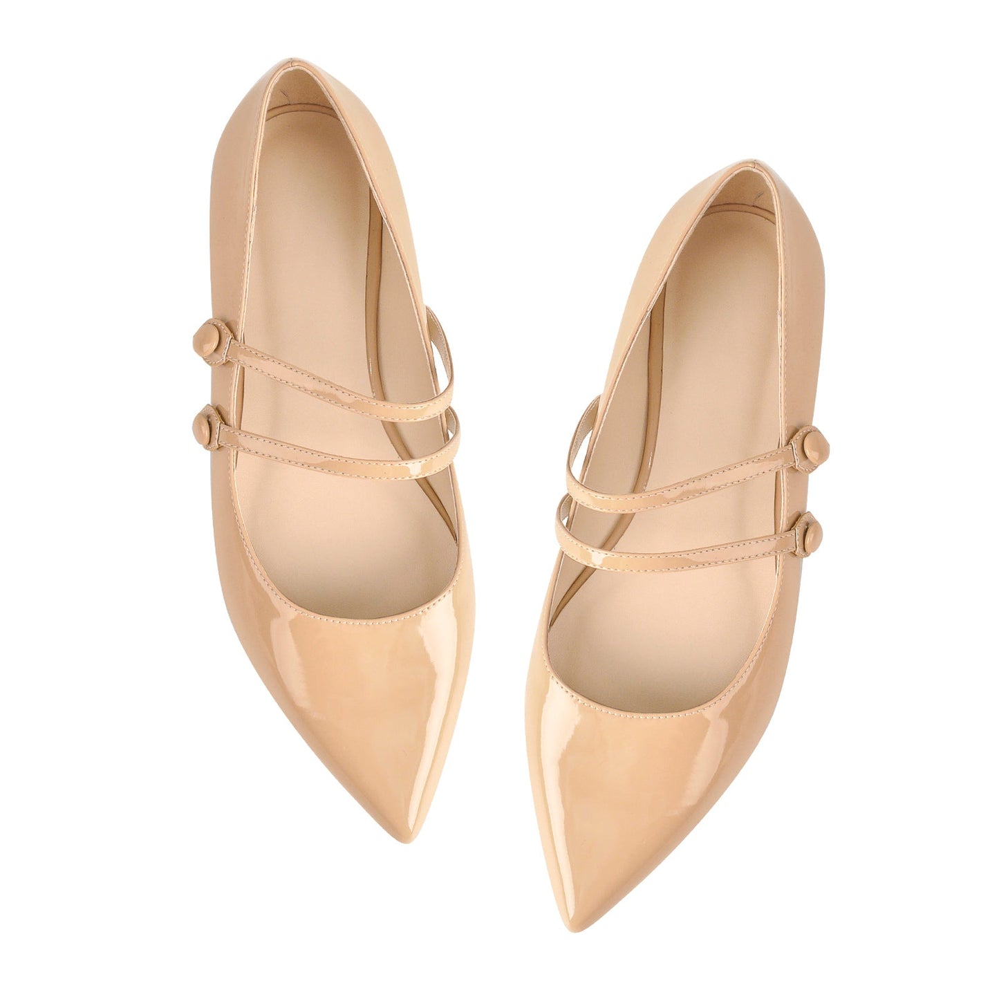 Mary Jane Double Strap Retro Crossdressing Flats