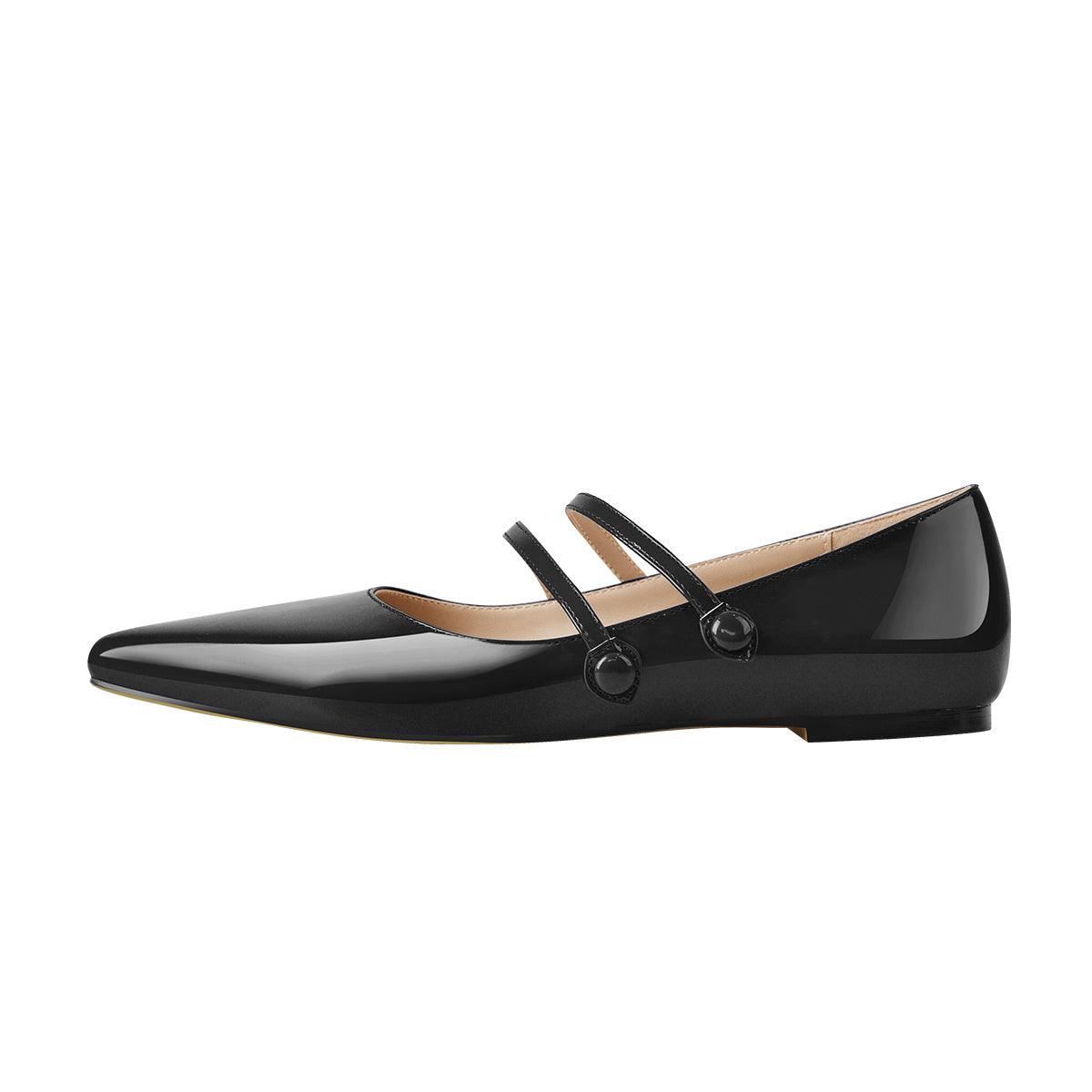 Mary Jane Double Strap Retro Crossdressing Flats