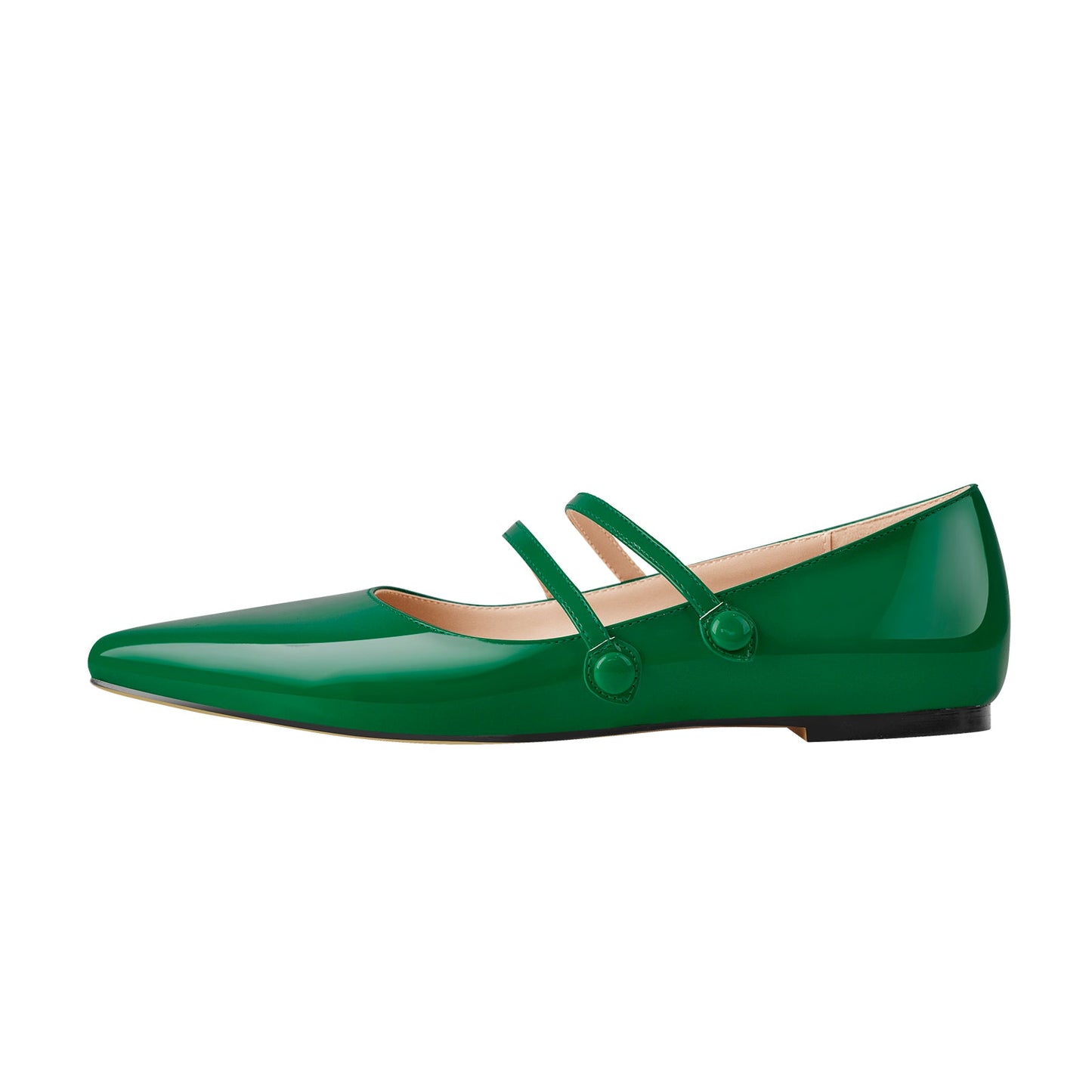Mary Jane Double Strap Retro Crossdressing Flats