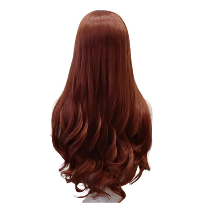 Synthetic Lace Front Ginger Lace Crossdressing Wig