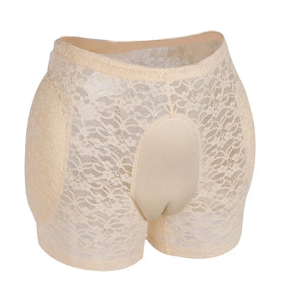 Ultimate Tuck Gaff Panties for Crossdressers – 2 Styles, Lace & Smooth Control (Black or Beige)
