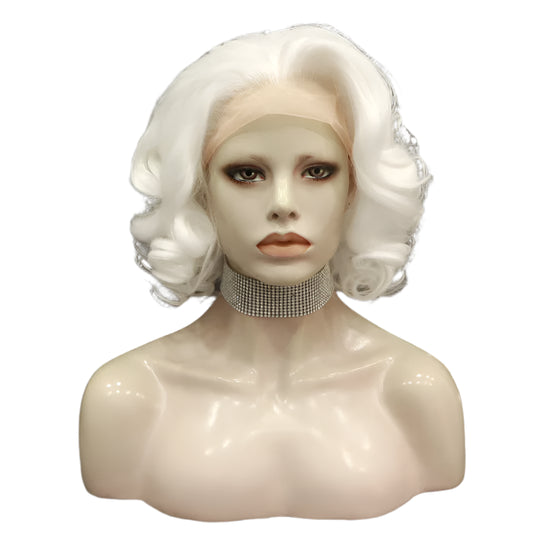 Short Wig Synthetic Lace Front Crossdressing Wig