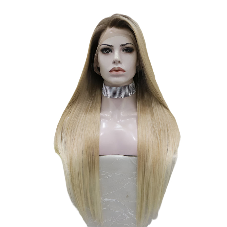 Full Lace Wig Synthetic Lace Front Crossdressing Wig