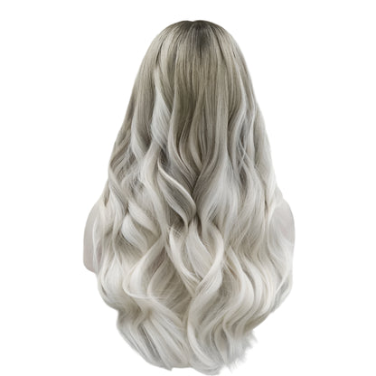 Blonde Platinum Synthetic Lace Wig