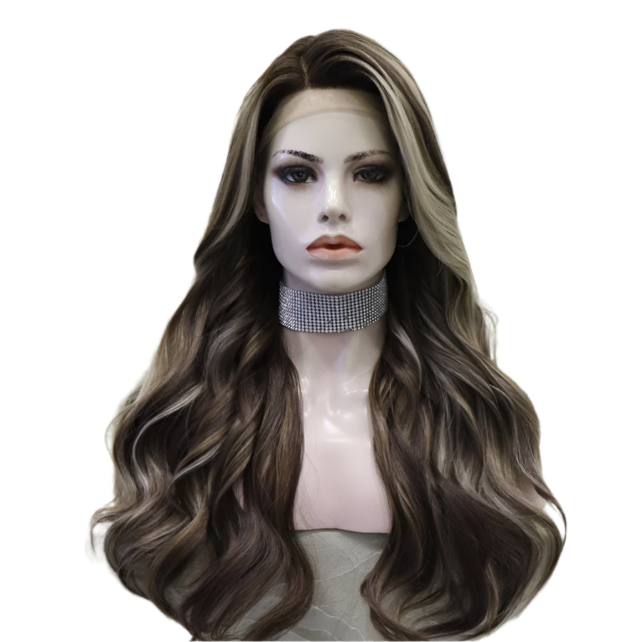 13x4 Synthetic Lace Wig Brown Wig