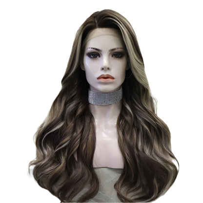 13x4 Synthetic Lace Wig Brown Wig