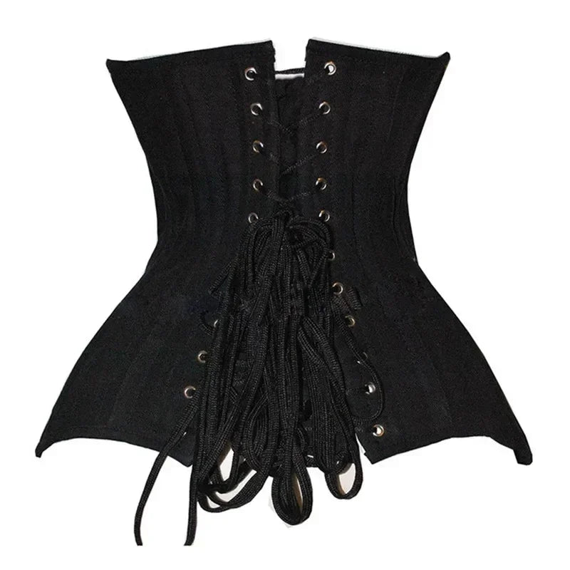 Underbust Corset – Waist Control Long Torso Cincher for Crossdressers
