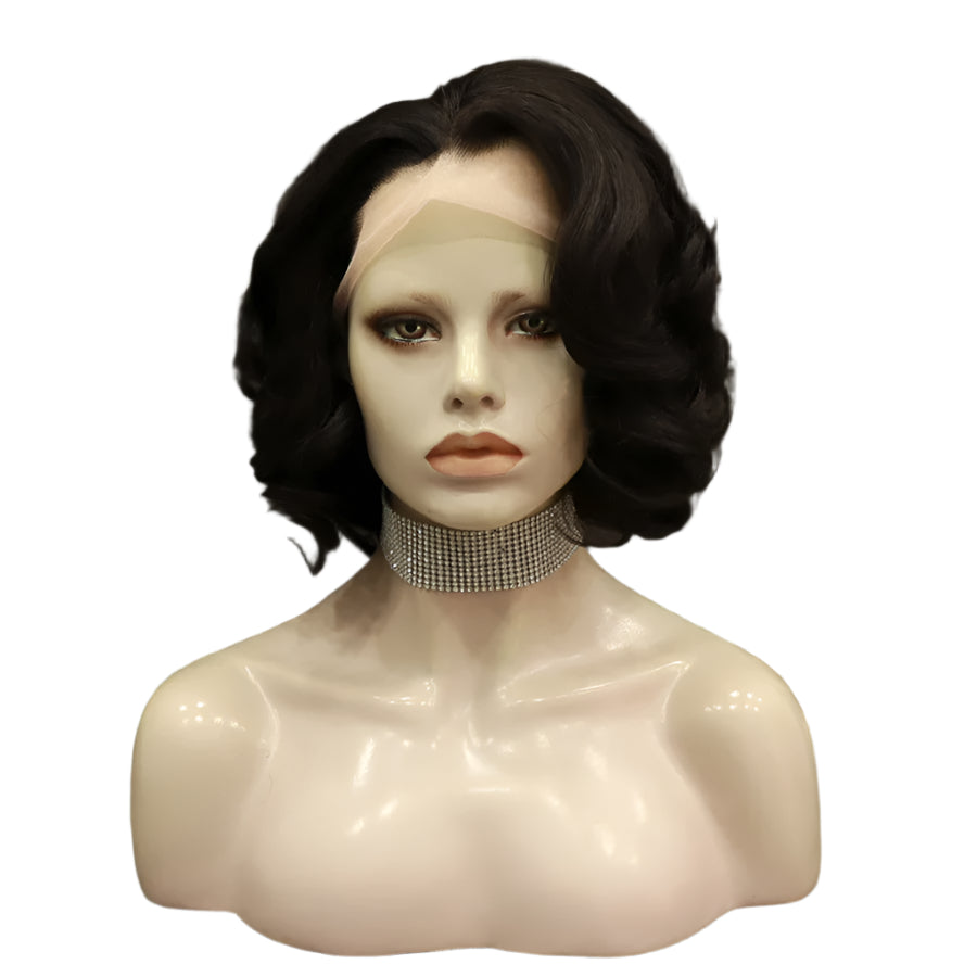 Short Wig Synthetic Lace Front Crossdressing Wig