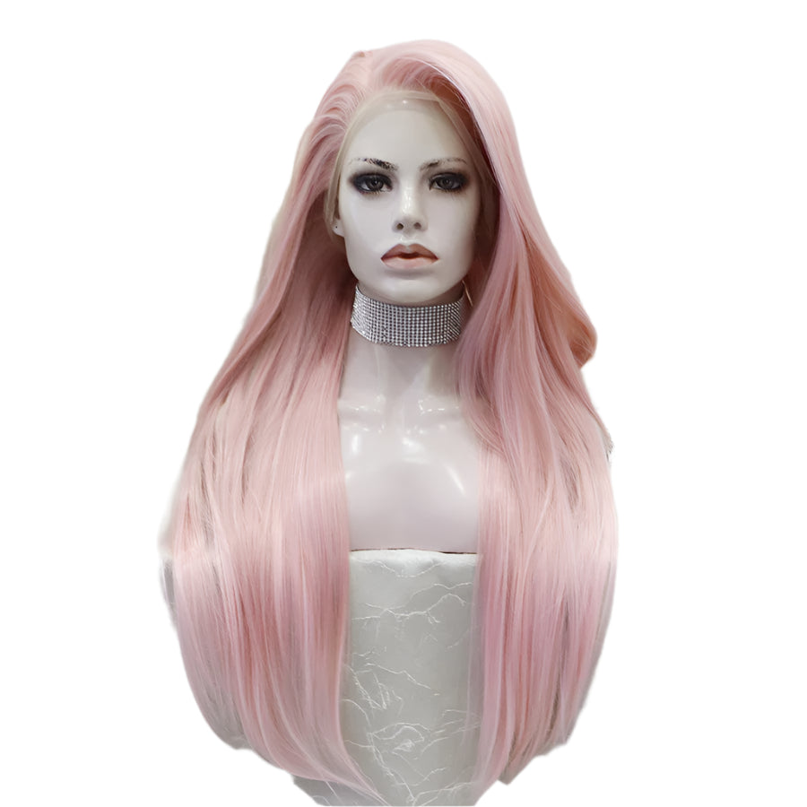 Full Lace Wig Synthetic Lace Front Crossdressing Wig