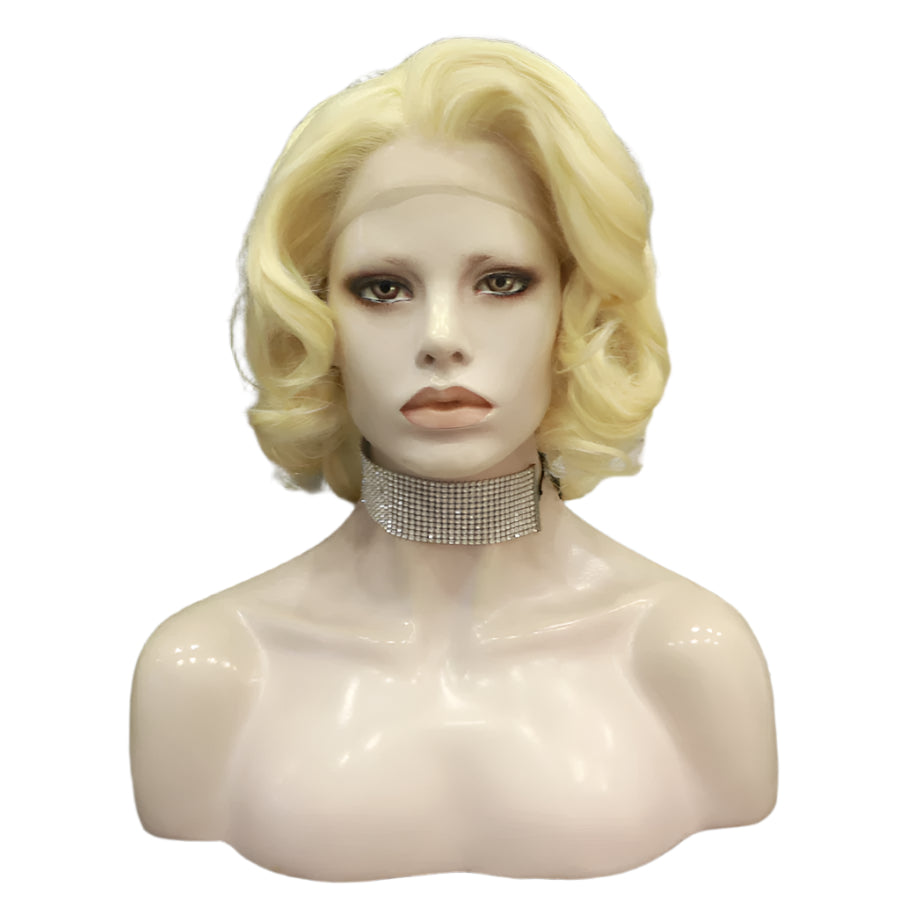 Short Wig Synthetic Lace Front Crossdressing Wig